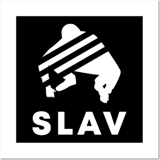 slav squat Posters and Art